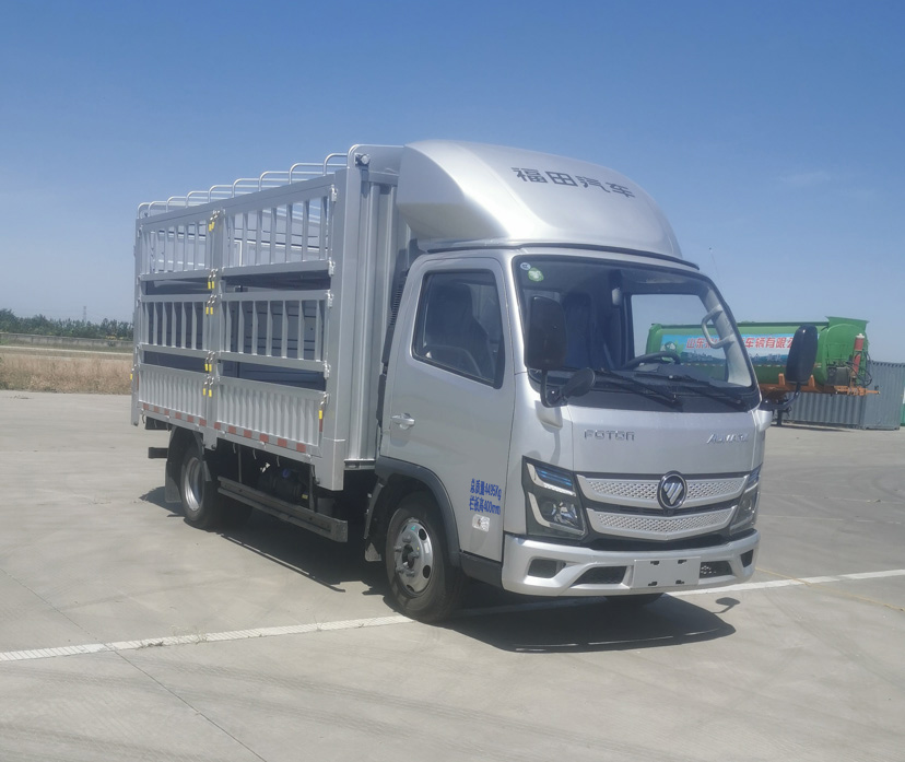 福田牌BJ5044CCY-4A倉柵式運輸車公告圖片