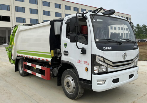 冠遠(yuǎn)牌SCY5125ZYSE6壓縮式垃圾車公告圖片