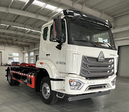 帝王環(huán)衛(wèi)牌HDW5182ZXXZZ6車廂可卸式垃圾車公告圖片