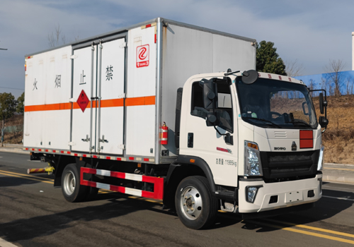 專力牌ZLC5127XRYZ6易燃液體廂式運(yùn)輸車公告圖片
