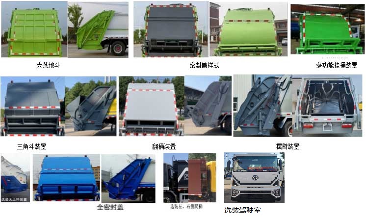 馨雅通牌ZXN5180ZYSE6壓縮式垃圾車(chē)公告圖片