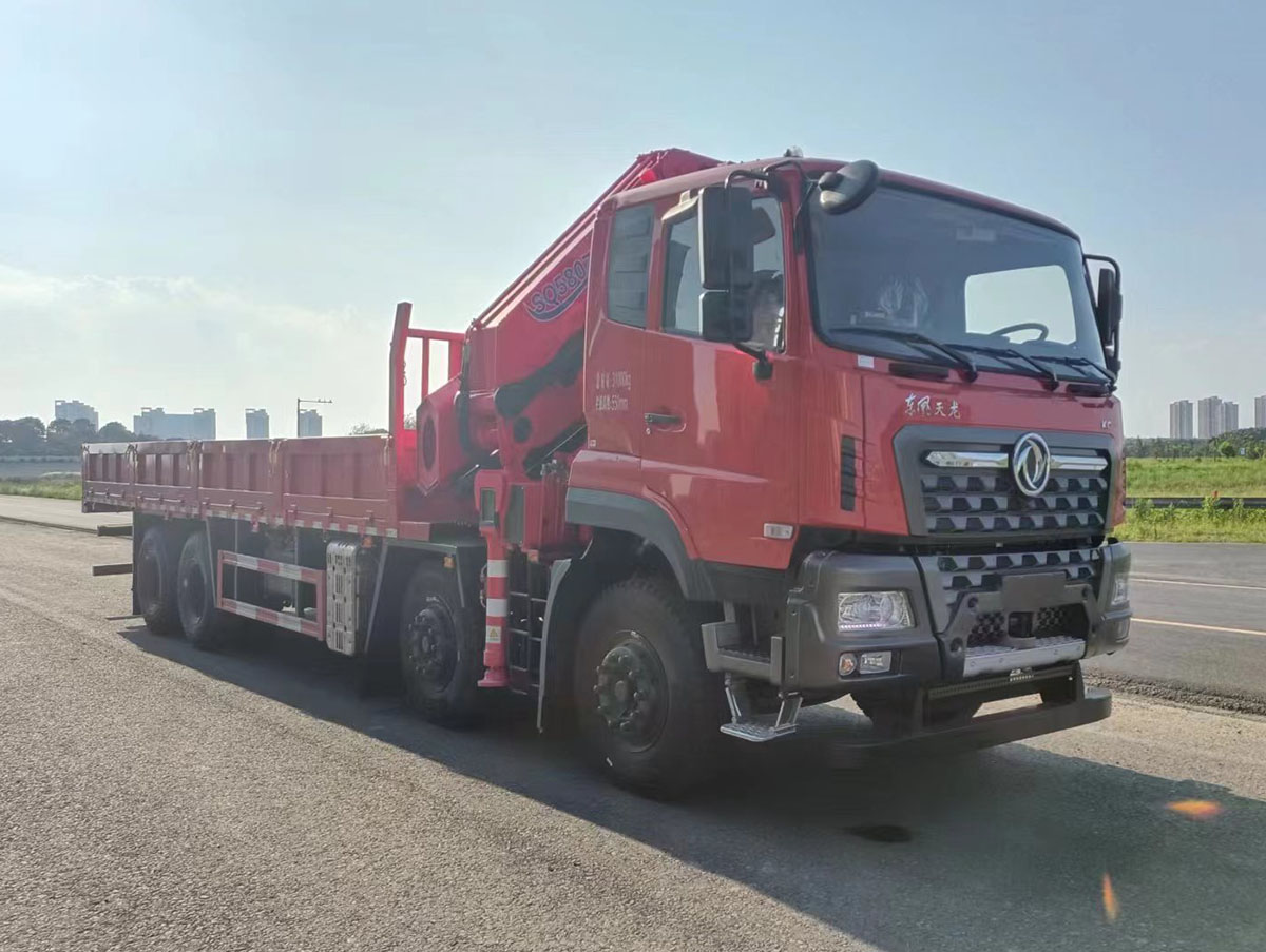 佳恒杜德牌HDD5314JSQ隨車起重運(yùn)輸車公告圖片