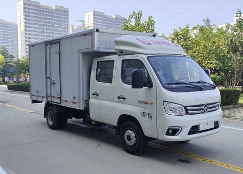 福田牌BJ5032XXY4AV6-13廂式運(yùn)輸車公告圖片