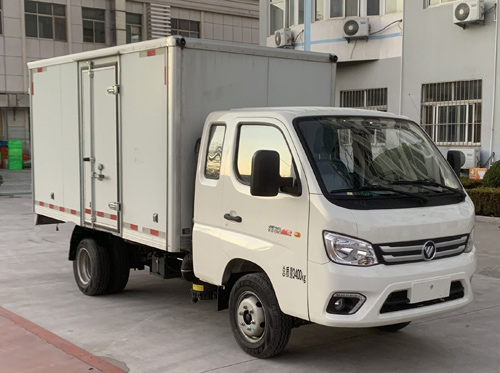 福田牌BJ5032XXY5PV5-13廂式運(yùn)輸車公告圖片