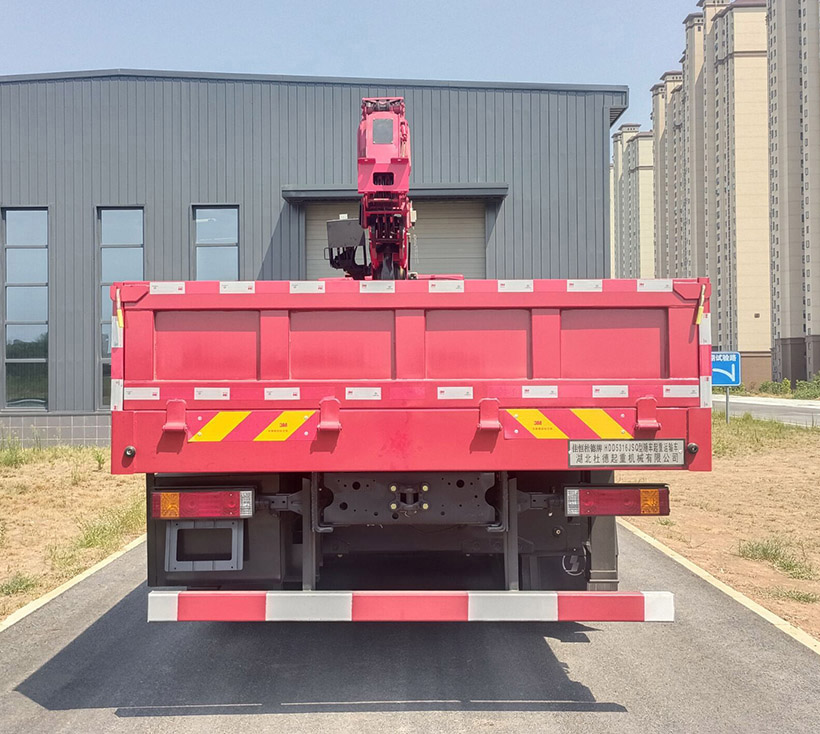 佳恒杜德牌HDD5316JSQ隨車起重運輸車公告圖片