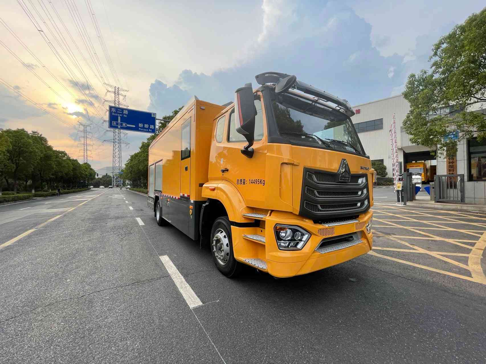 笛沃牌DWP5141TPSHW1大流量排水搶險(xiǎn)車公告圖片