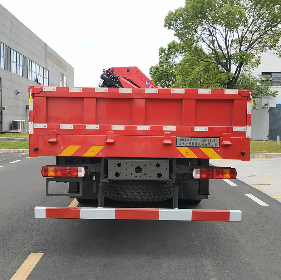 佳恒杜德牌HDD5315JSQ隨車起重運(yùn)輸車公告圖片