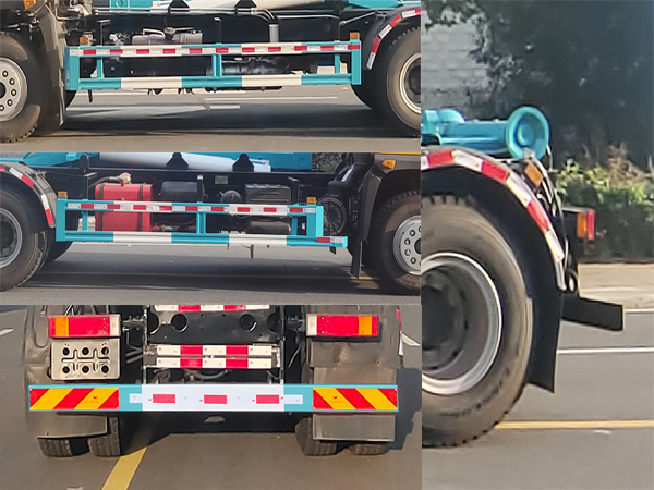宏磊風(fēng)牌HLF5251ZXXE車廂可卸式垃圾車公告圖片