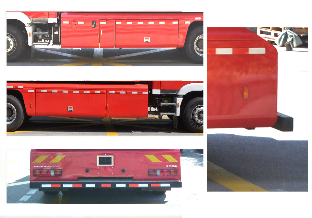 振翔股份牌ZXT5150TXFZX50/F6自裝卸式消防車公告圖片