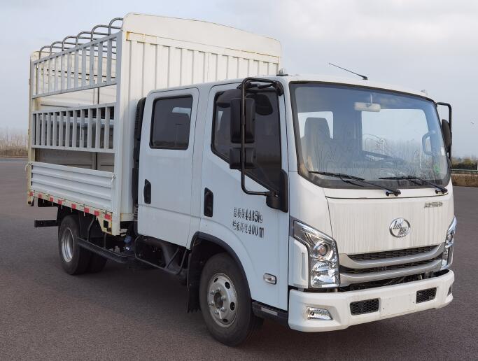 躍進(jìn)牌SH5043CCYZFDCMS4倉柵式運(yùn)輸車公告圖片