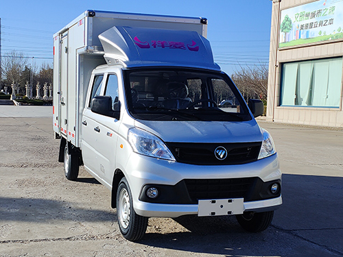 福田牌BJ5030XXY4AV6-11廂式運輸車公告圖片