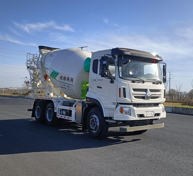 豪沃牌ZZ5254GJBK3647F11混凝土攪拌運(yùn)輸車公告圖片