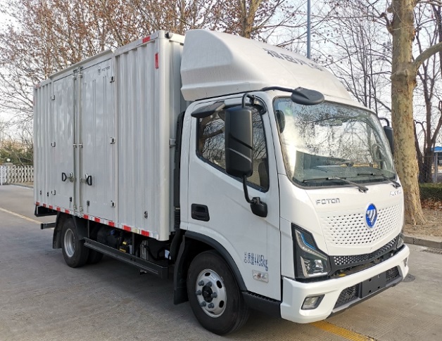 福田牌BJ5048XXYPHEV1插電式混合動(dòng)力廂式運(yùn)輸車公告圖片