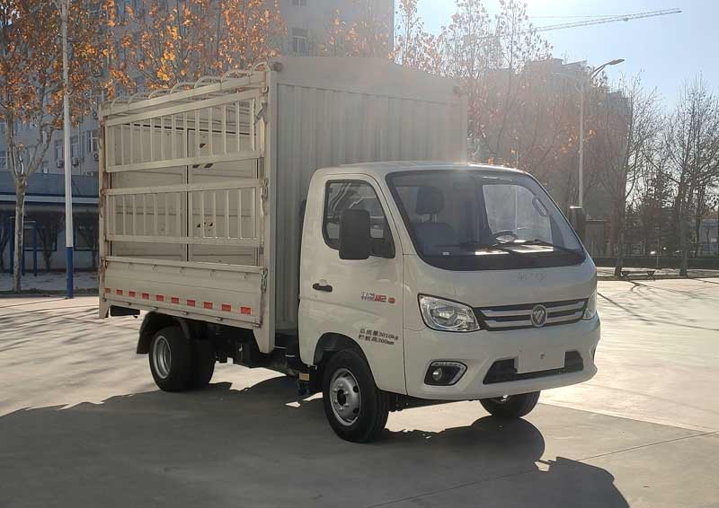 福田牌BJ5032CCY5JV6-22倉柵式運(yùn)輸車公告圖片