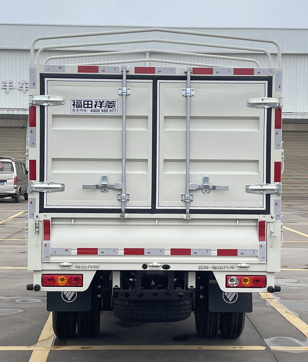 福田牌BJ5032CCY5PV5-22倉(cāng)柵式運(yùn)輸車公告圖片