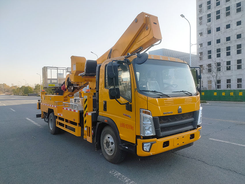 瑞雅晟牌RRR5110JGKZ高空作業(yè)車(chē)公告圖片