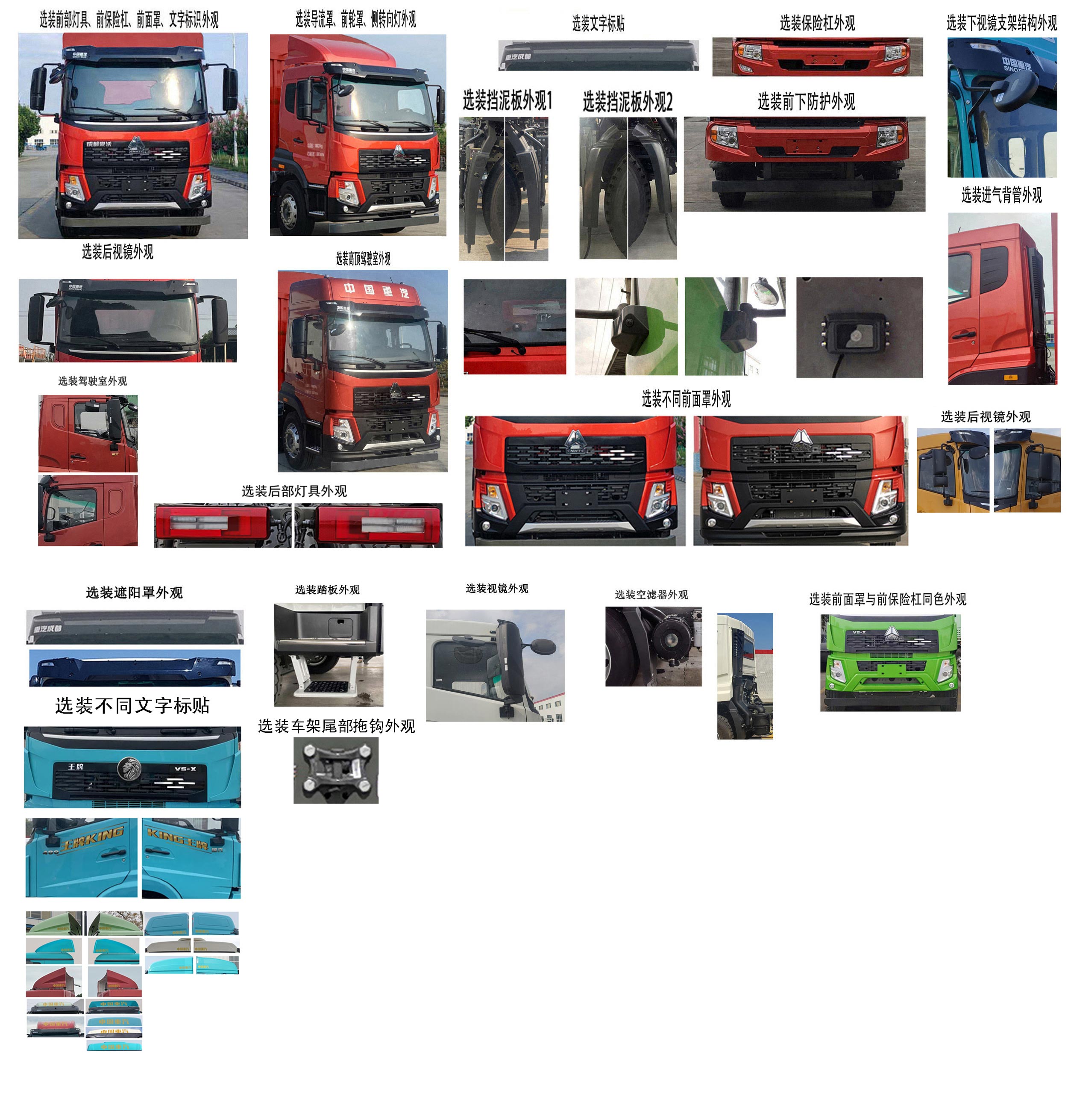 豪沃牌ZZ5244CCYN56C7F1倉(cāng)柵式運(yùn)輸車公告圖片