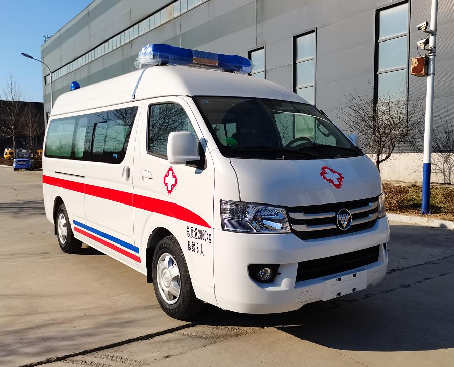 福田牌BJ5039XJH-K2救護(hù)車公告圖片