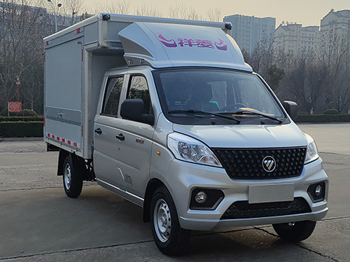 福田牌BJ5020XYK2AV5-14翼開啟廂式車公告圖片