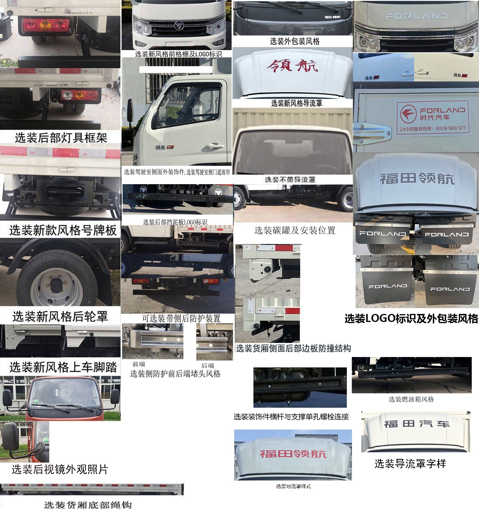 福田牌BJ5035CCY3AV6-28倉(cāng)柵式運(yùn)輸車(chē)公告圖片