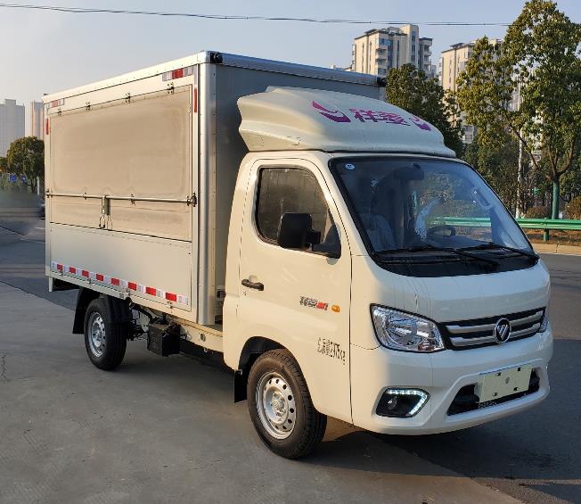 福田牌BJ5031XYK4JV3-11翼開(kāi)啟廂式車公告圖片