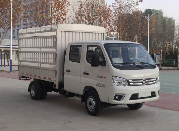 福田牌BJ5032CCY4AV6-22倉柵式運(yùn)輸車公告圖片