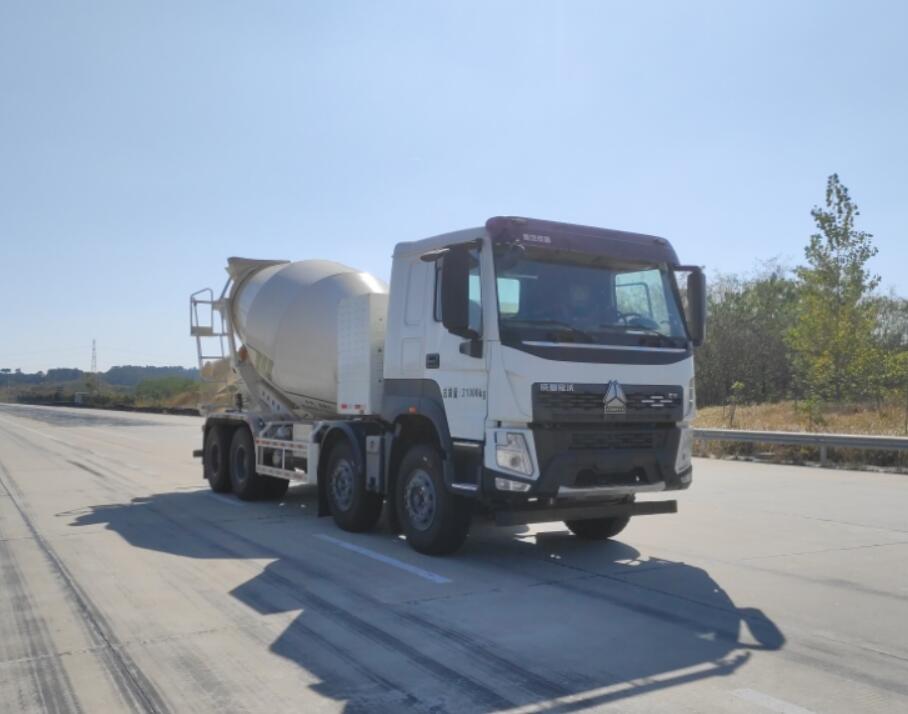 豪沃牌ZZ5312GJBV3567Z1XBEV純電動混凝土攪拌運輸車公告圖片