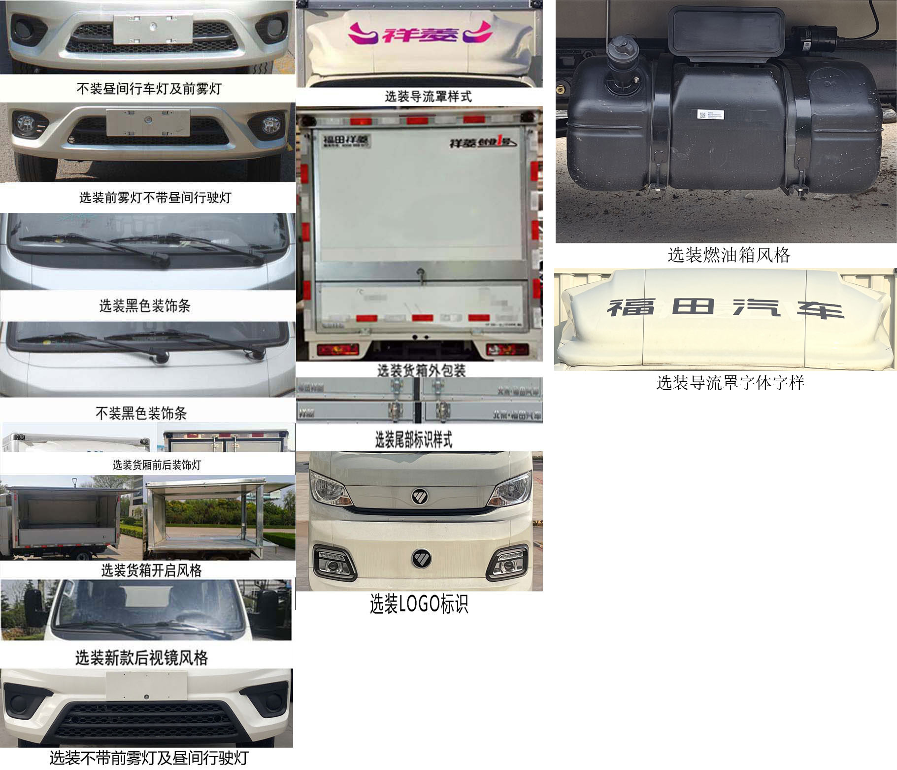 福田牌BJ5032XYK5JV5-11翼開啟廂式車公告圖片