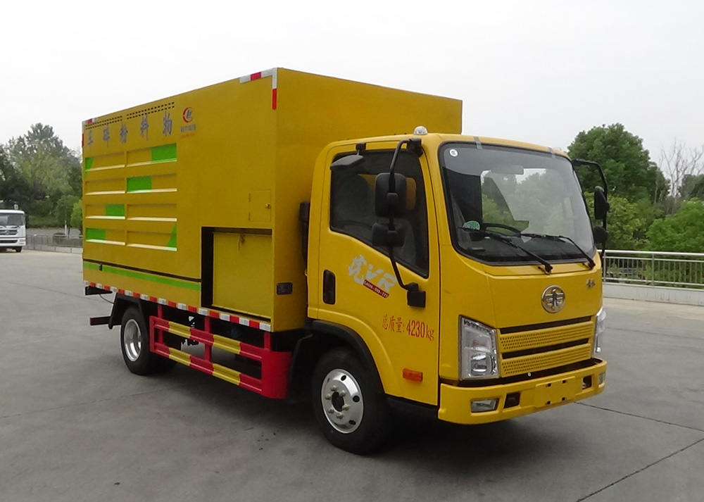程力威牌CLW5040TWFCDP物料粉碎車公告圖片