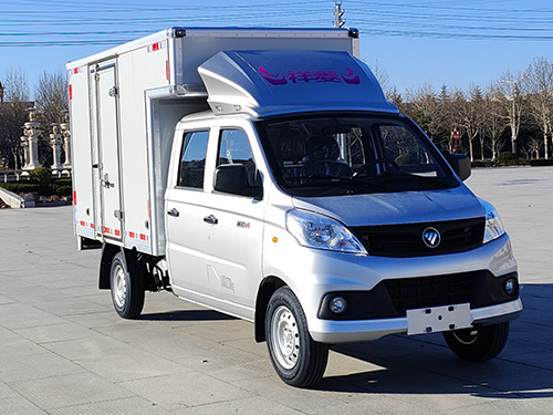 福田牌BJ5020XXY2AV5-13廂式運(yùn)輸車(chē)公告圖片
