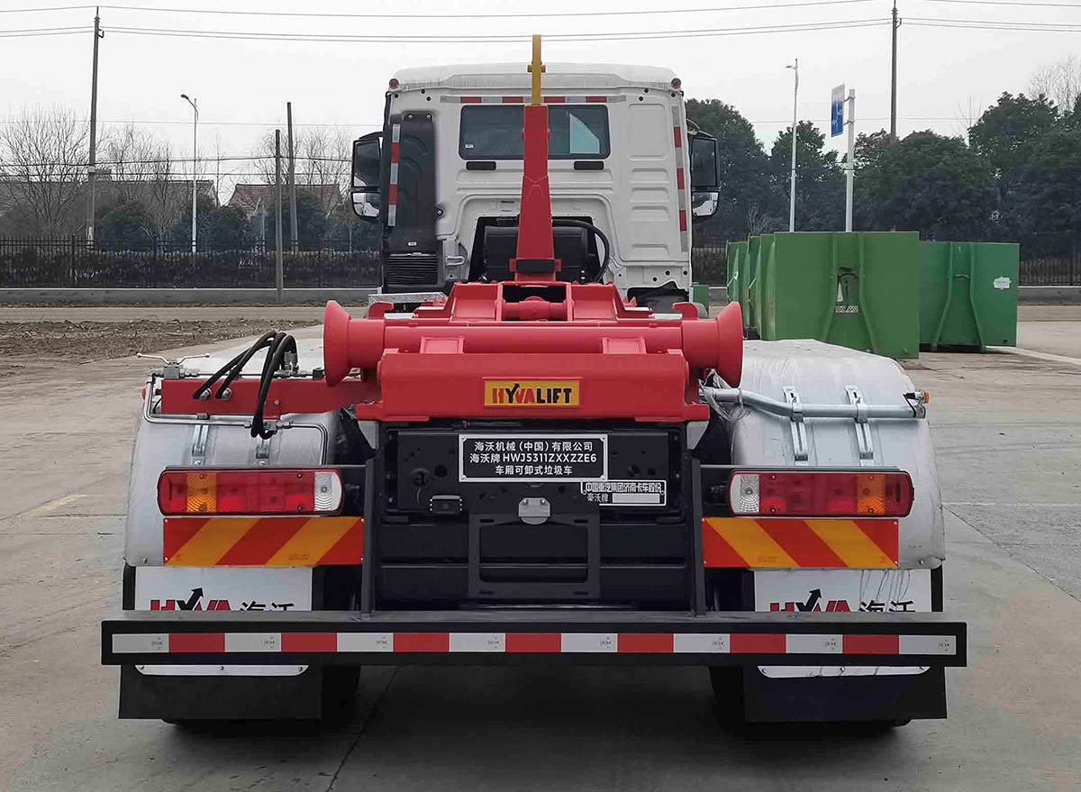 海沃牌HWJ5311ZXXZZE6車廂可卸式垃圾車公告圖片