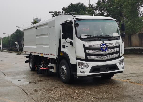 福田牌BJ5185TXSEV-H1純電動(dòng)洗掃車公告圖片