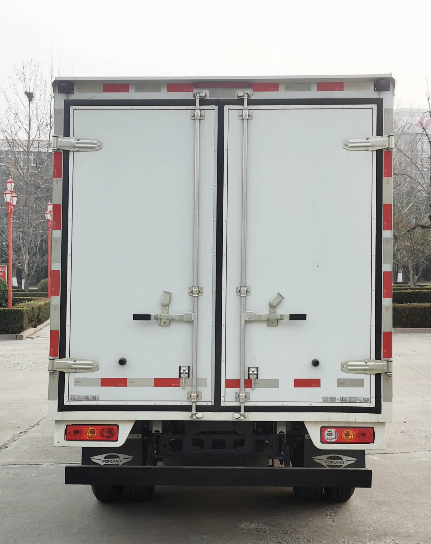 福田牌BJ5035XXY5JV7-22廂式運輸車公告圖片
