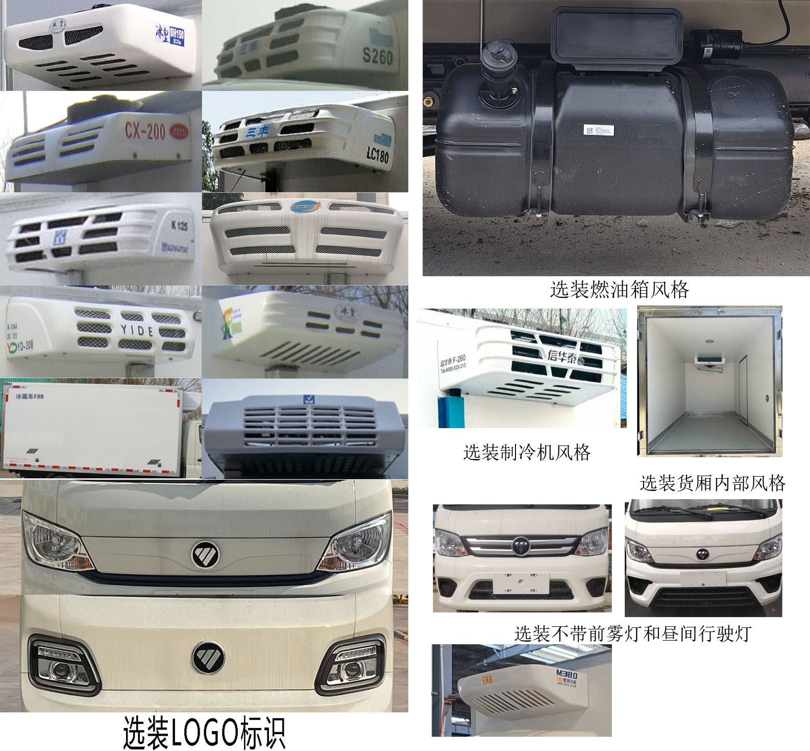 福田牌BJ5032XLC5JV5-11冷藏車公告圖片