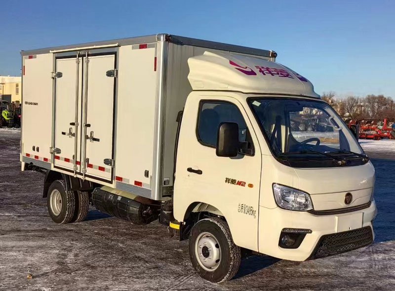 福田牌BJ5032XXY4JC6-21廂式運輸車公告圖片