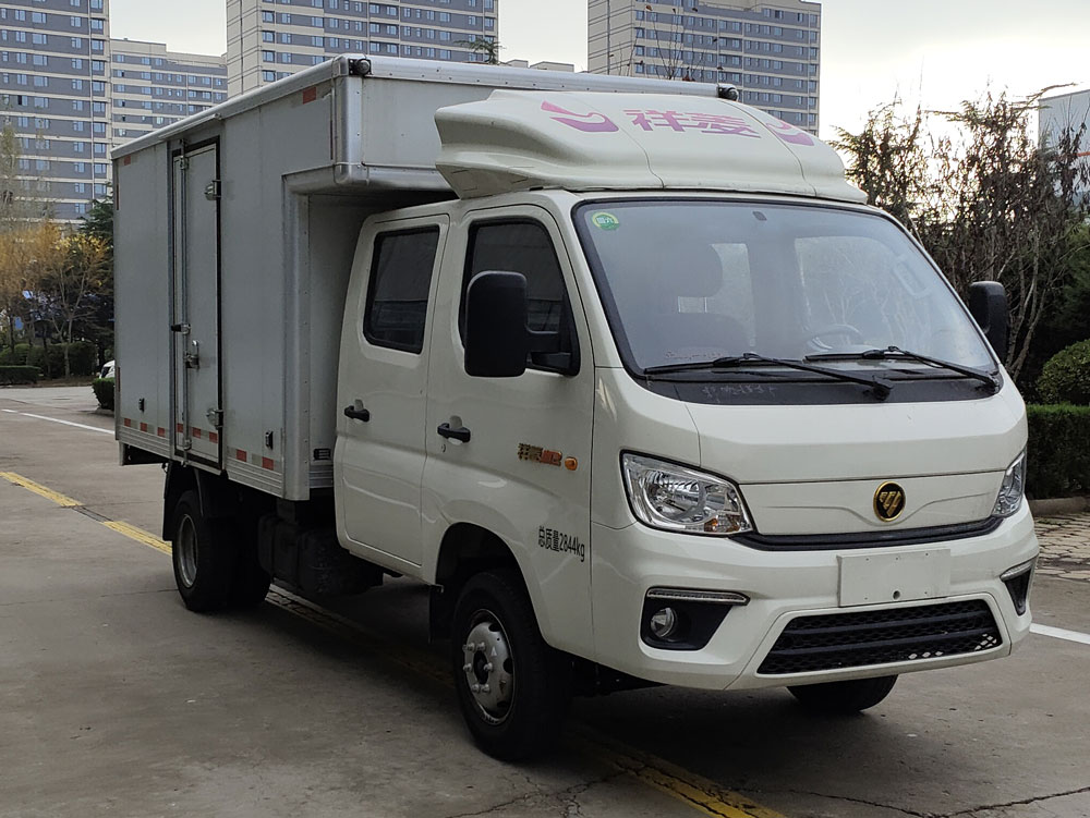 福田牌BJ5032XXY3AV5-13廂式運輸車公告圖片