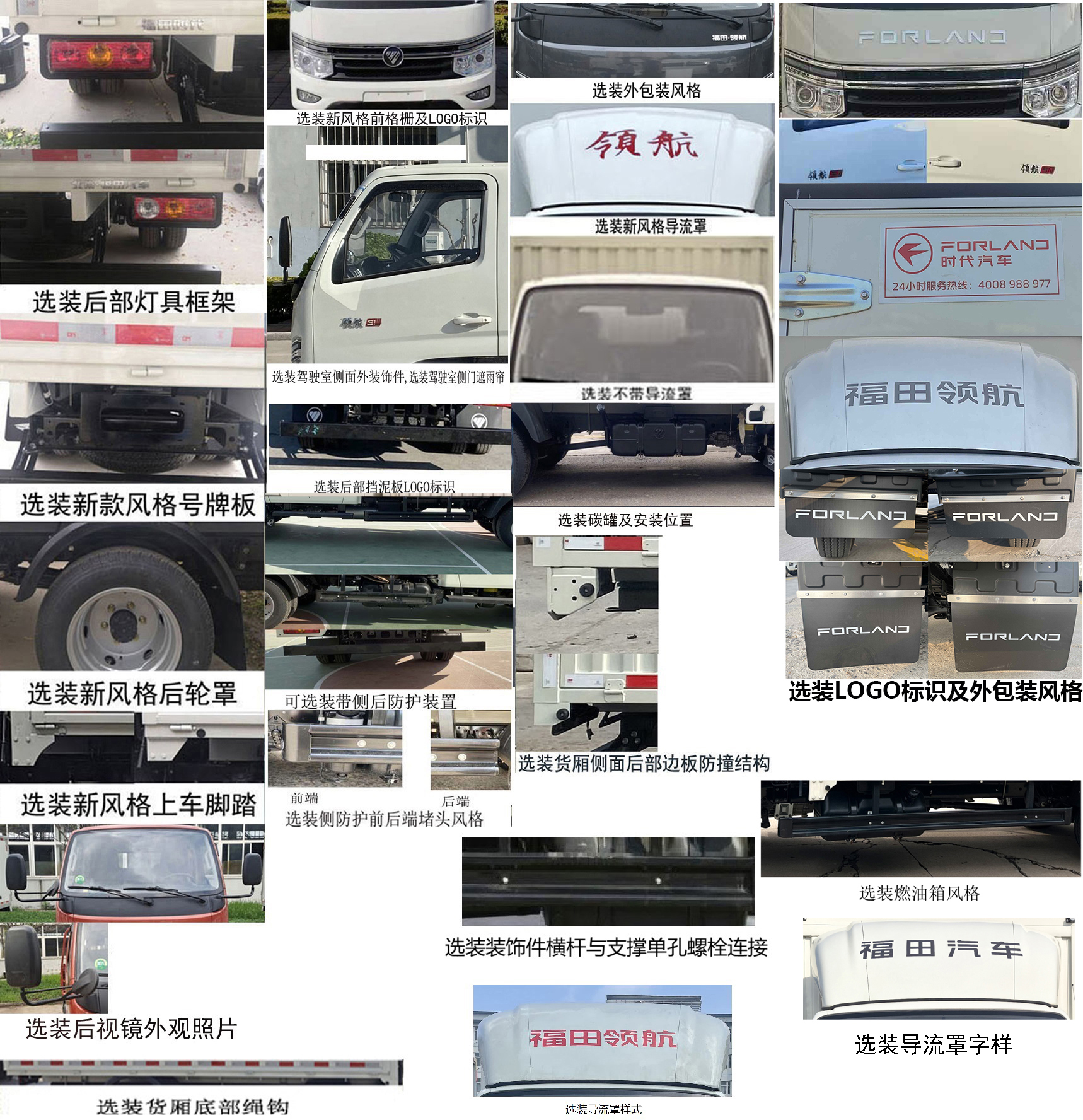 福田牌BJ5035CCY4AV6-26倉(cāng)柵式運(yùn)輸車公告圖片