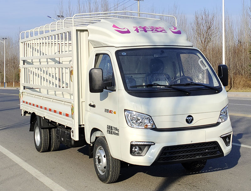 福田牌BJ5032CCY3JV5-13倉柵式運輸車公告圖片