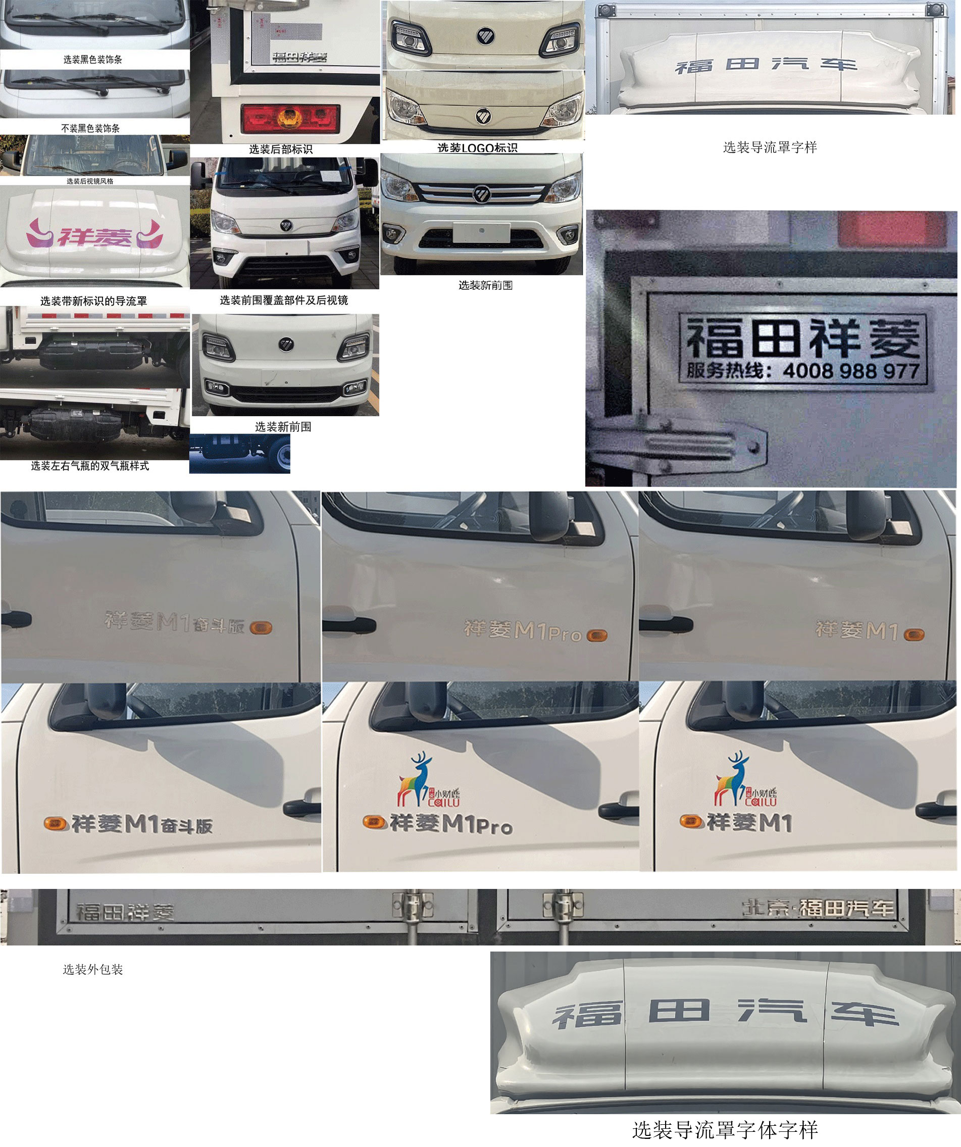 福田牌BJ5031XXY5PC4-11廂式運(yùn)輸車公告圖片