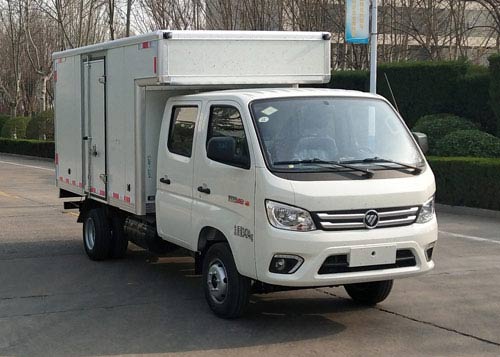 福田牌BJ5032XXY5AC6-17廂式運輸車公告圖片