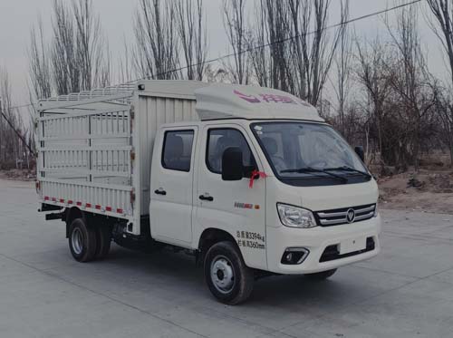 福田牌BJ5032CCY5AC6-17倉(cāng)柵式運(yùn)輸車公告圖片