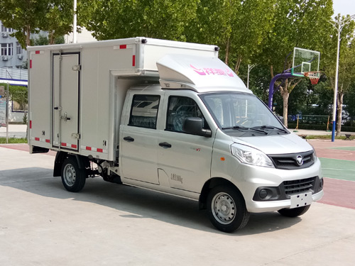福田牌BJ5020XXY2AV6-11廂式運輸車公告圖片