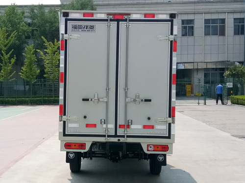 福田牌BJ5020XXY2AV6-11廂式運輸車公告圖片