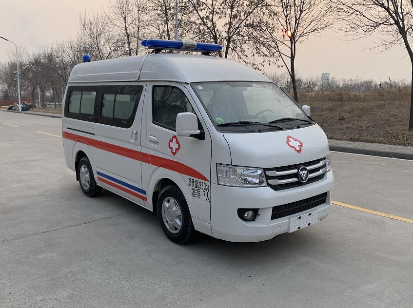 福田牌BJ5039XJH-K1救護(hù)車公告圖片
