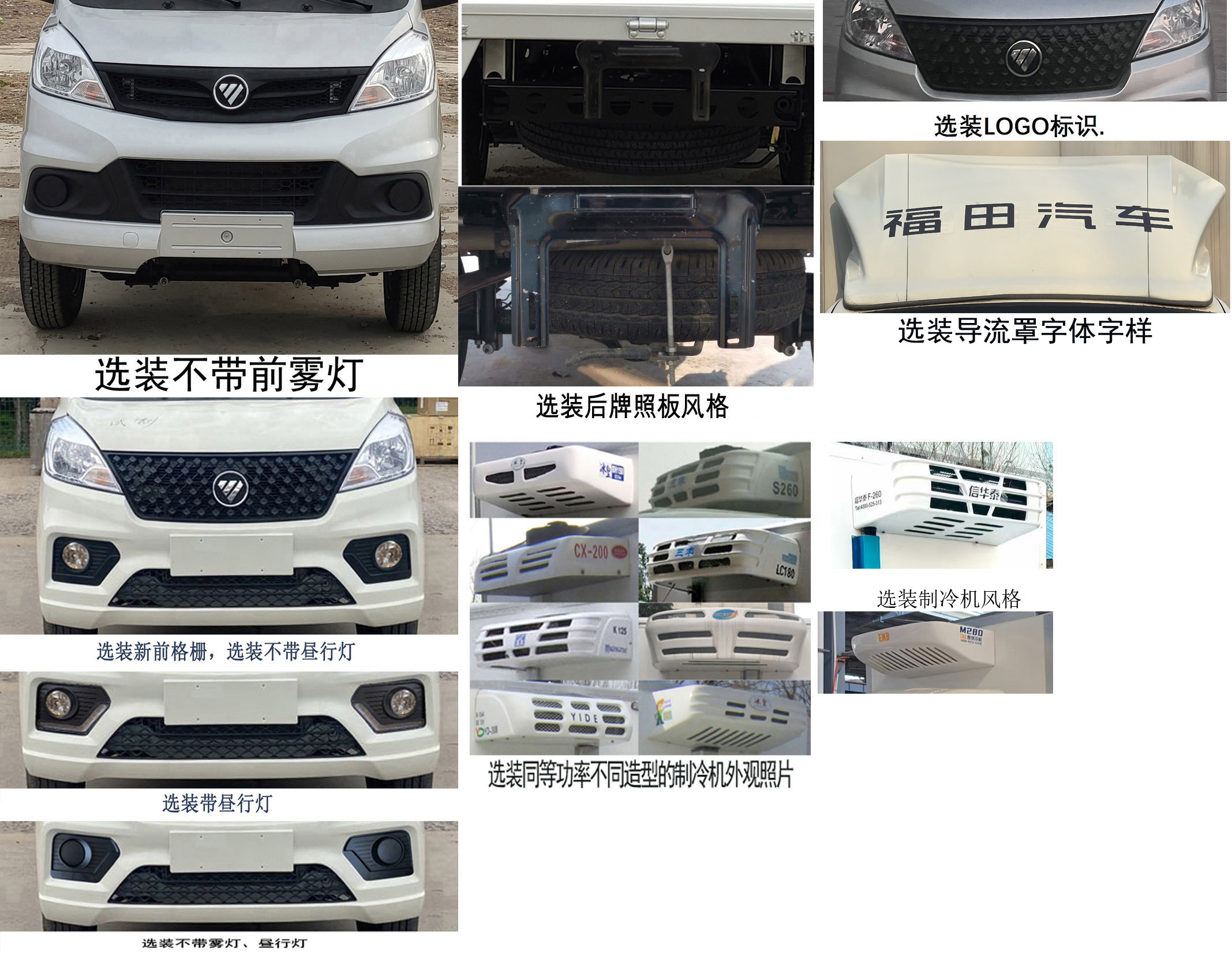 福田牌BJ5020XLC3JV5-12冷藏車公告圖片