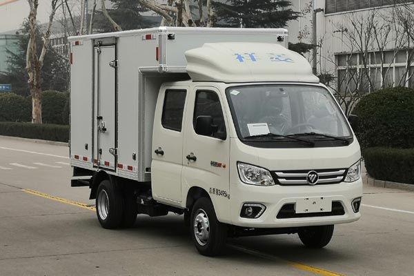 福田牌BJ5031XXY4AC4-11廂式運(yùn)輸車公告圖片