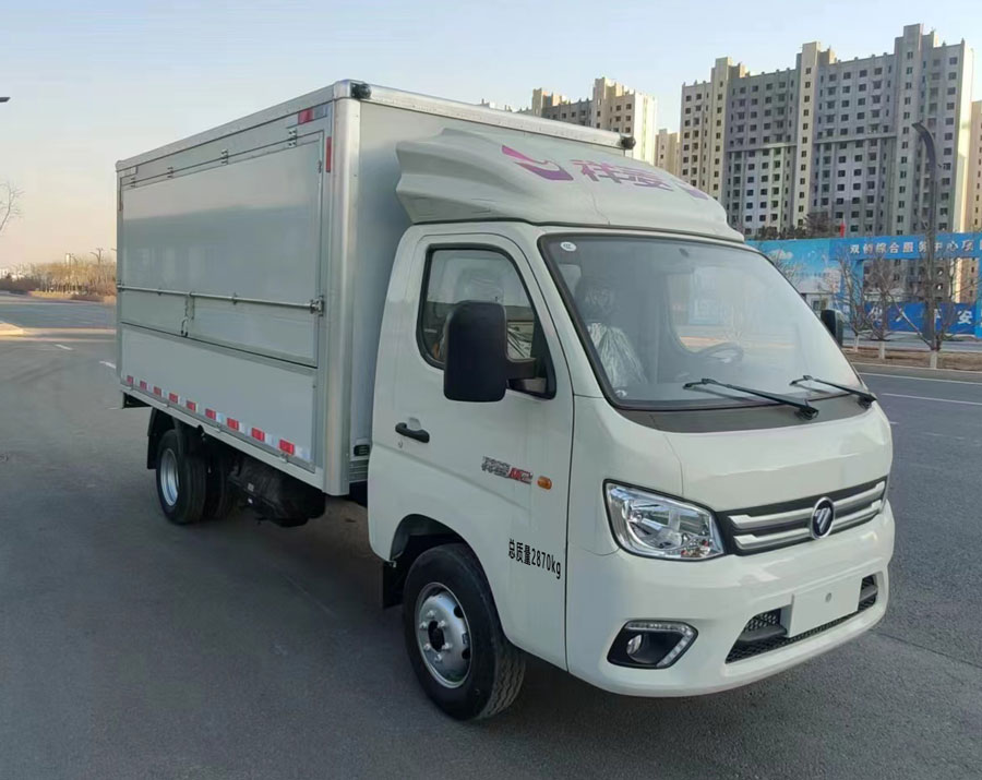 福田牌BJ5032XYK3JV5-13翼開啟廂式車公告圖片