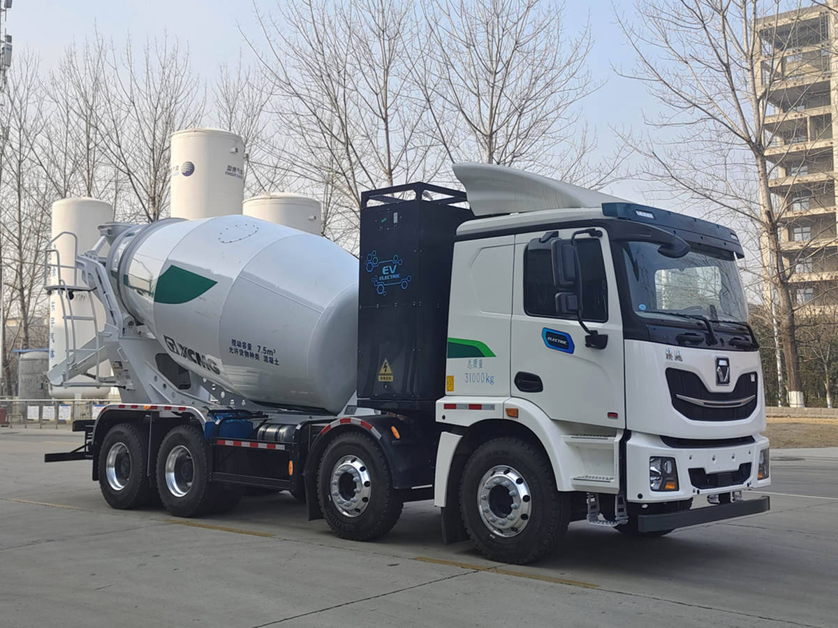 徐工牌XZS5316GJBNDEV1換電式純電動混凝土攪拌運(yùn)輸車公告圖片