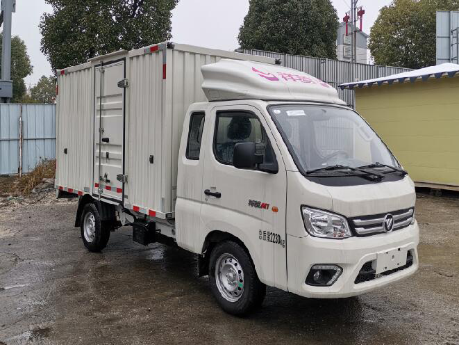 福田牌BJ5021XXY3PV3-12廂式運輸車公告圖片