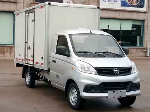 福田牌BJ5030XXY4JV6-12廂式運(yùn)輸車公告圖片